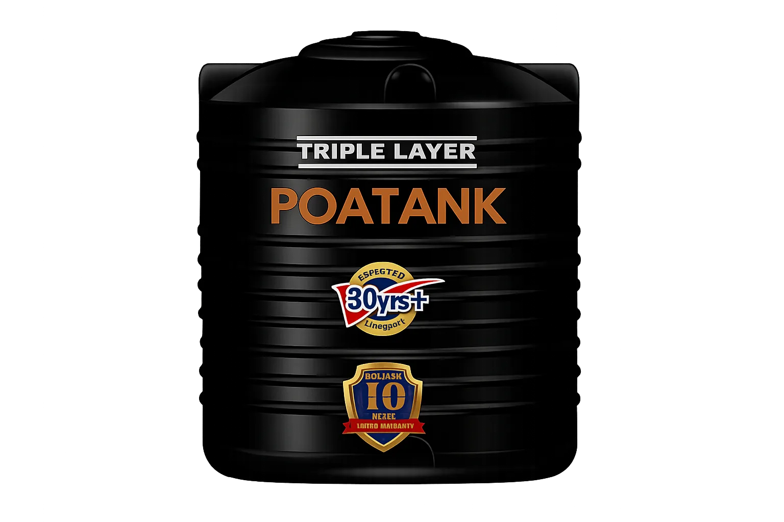 POA Triple Layer water tank